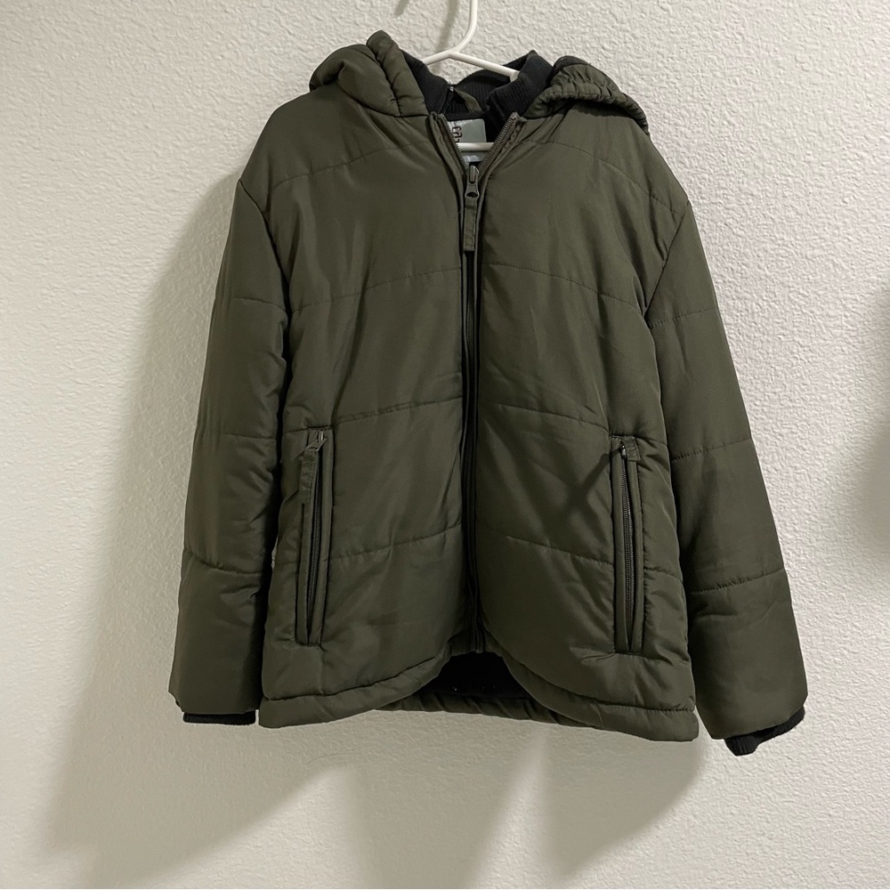 Kids class club Olive Green Puffer Jacket